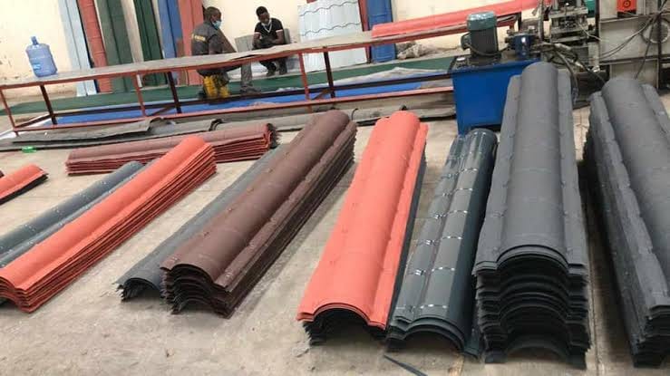 Roofing Ridges, KES 350 per piece — Colour-matched · Fits box, tile & corrugated